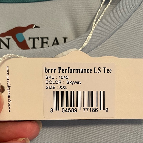 Genteal men’s brrr triple chill effect athletic performance long sleeve Size XXL - Picture 4 of 6